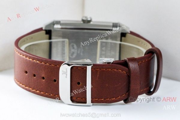 AN Factory Swiss Replica Jaeger-LeCoultre Reverso Duoface White Face Watches 8