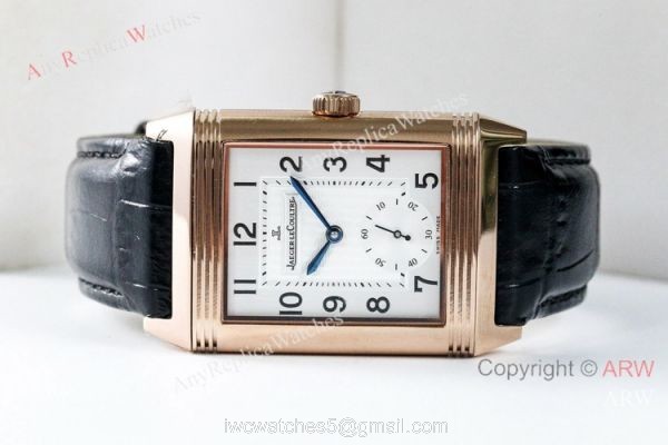 AN Factory Jaeger-LeCoultre Reverso Duoface Rose Gold Luxury Watch Q2788520 8