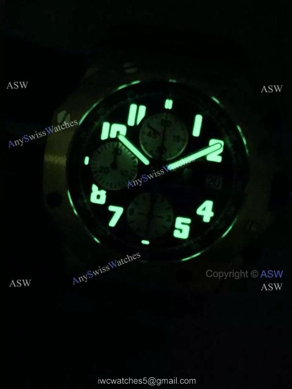 Swiss Audemars Piguet Royal Oak Offshore Monte Napoleone Gold Replica watch 8
