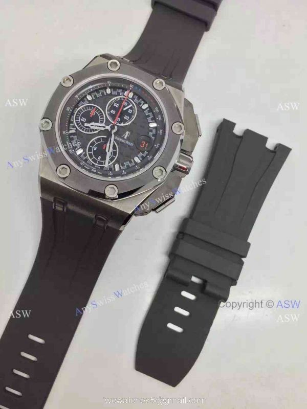 Swiss 3126 Audemars Piguet Michael Schumacher Black Dial Watch 8