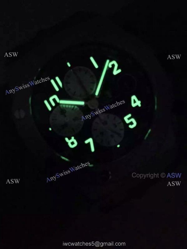 Swiss Knockoff Audemars Piguet Watch SS Blue Dial Blue Leather 8
