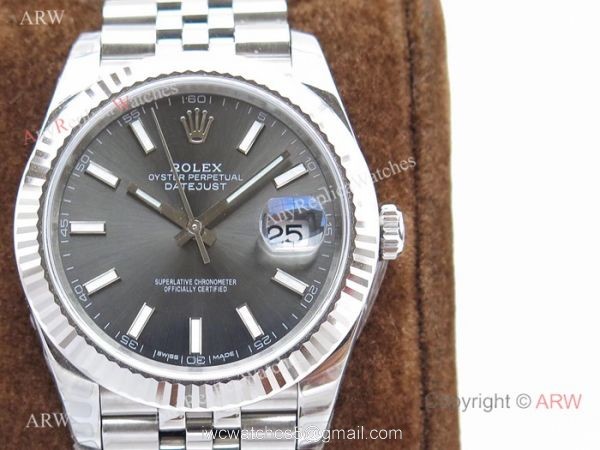 EW Factory Swiss Cal.3235 Movement Replica Rolex Datejust 41mm Paraflex Watch 8