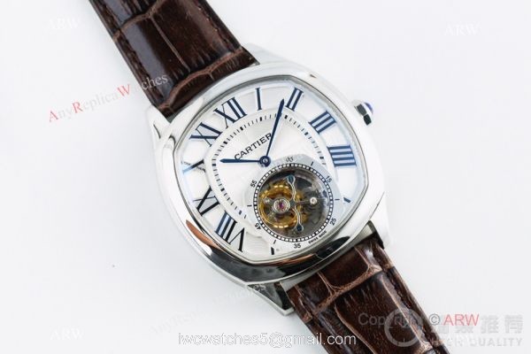 Fake Swiss Cartier Drive de 9452 MC Watch White Dial 8