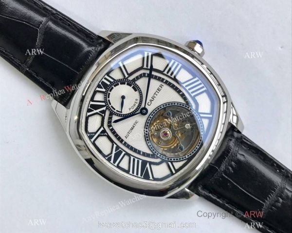 Copy Cartier Drive De Power Reserve Watch Swiss Grade Replica 8