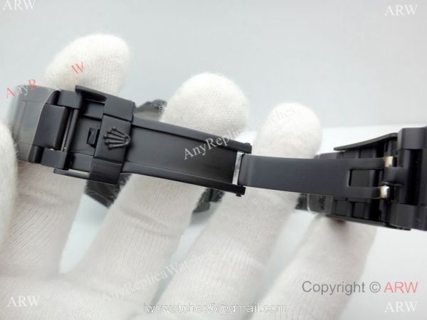 Newest Replica Rolex Daytona Automatic Watch w/ All Black Case 8