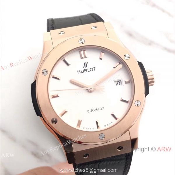 Hublot Geneve White Face HUB1112 Replica Watch Classic Fusion Series 8