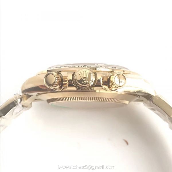 Rolex AR Factory Daytona Green Dial Yellow Gold Watch (904L SS) 8