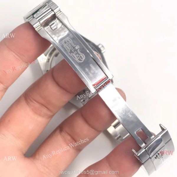 AR Factory Swiss Rolex Milgauss 904L Stainless Steel Watch Green Glass 40mm 8