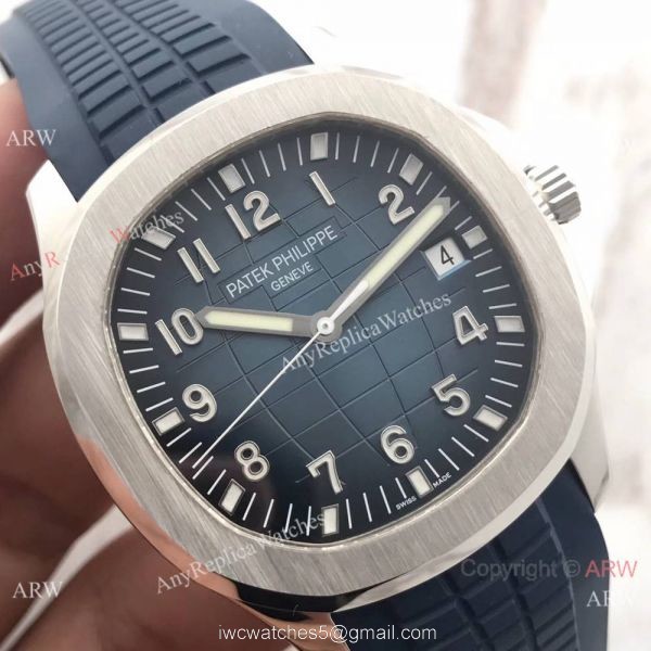 Swiss Grade Patek Philippe Aquanaut 5168G Watch SS Blue Dial 8
