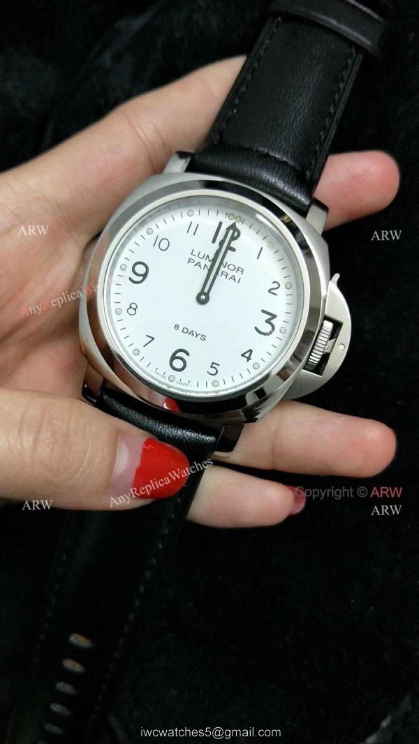 Luminor Panerai 8 Days White Dial Replica Watch PAM561 8