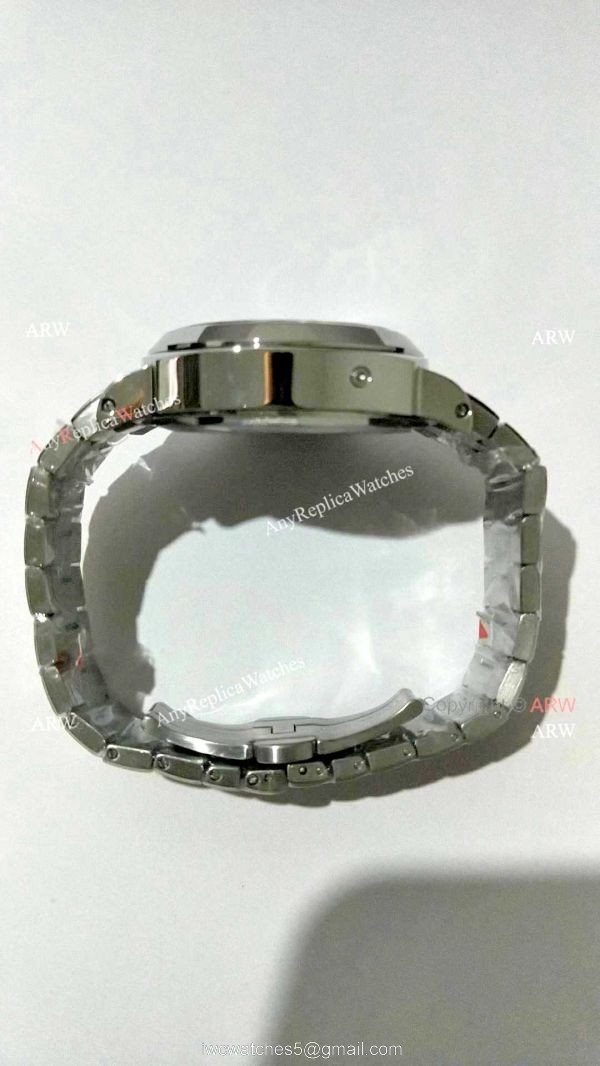 Officine Panerai Firenze PAM090 Power Reserve Watch / Panerai Luminor Steel Bracelet 8