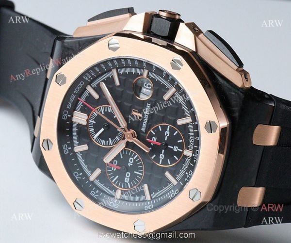 JF AUDEMARS PIGUET 26400 CAL.3126 44MM ROSE GOLD CASE WATCH 8