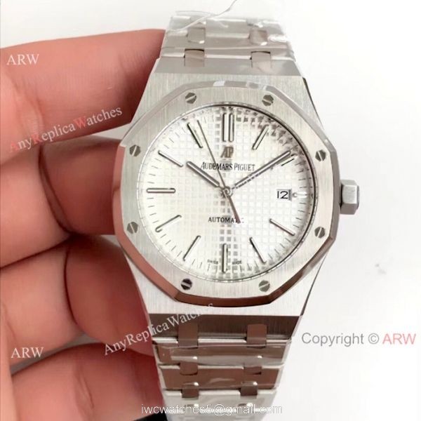 Fake Audemars Piguet Royal Oak Stainless Steel Black Watches 41mm Perfect Gifts 8
