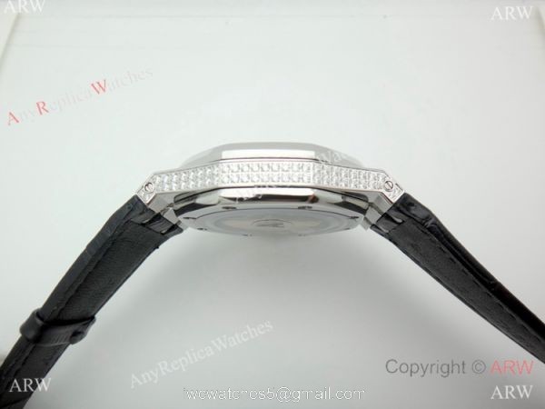 2019 Replica Audemars Piguet Royal Oak 44MM Watch SS Diamond Dial 8