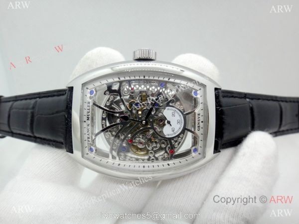 New Franck Muller Geneve Hollow Dial 39mm Watch Best Knock off Watches China 8