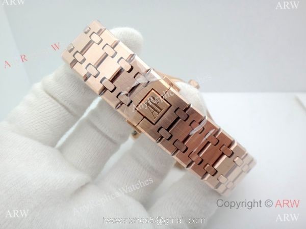 Audemars Piguet Royal Oak Rose Gold 43mm Watch / Fake AP Skeleton 8