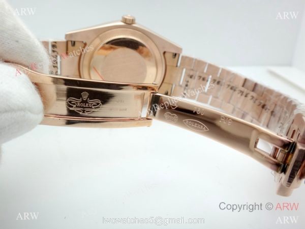 Replica Rolex Presidential Diamond Day-Date 40mm Watches Yellow Gold 8