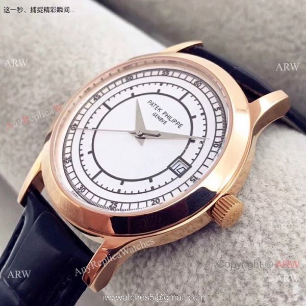 Copy Patek Philippe Calatrava SS Diamond bezel Watches Swiss Quartz 8