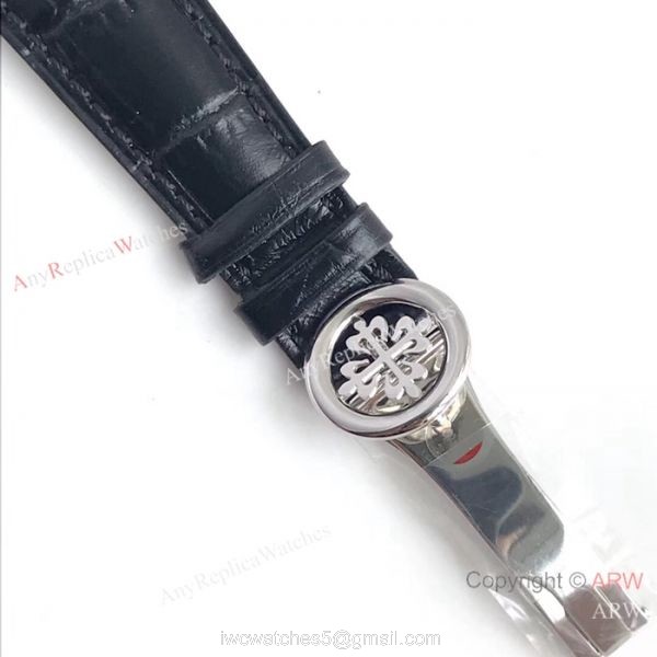Swiss Grade One Patek Philippe Moonphase Replica Watch Ref.5396 Gray Rhodium Annual Calendar Face 8