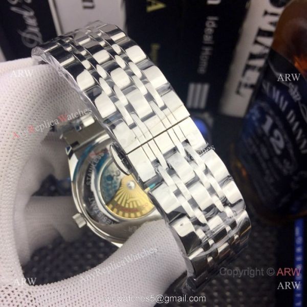 New Copy Omega seamaster Automatic watches Two Tone Black 8