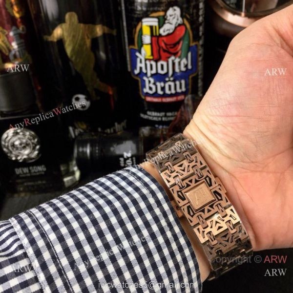New Style Audemars Piguet Royal Oak Tattoo Watches Rose Gold Chronograph 8