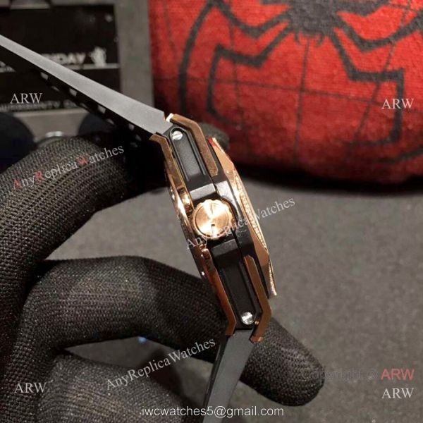 Copy Hublot Big Bang Special Edition Iced Out Full Diamond Watch Rose Gold Case 8