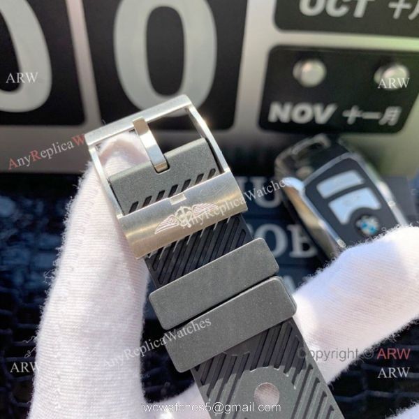 Copy Breitling Avenger II Seawolf Watches Black Dial w Blue hand 8