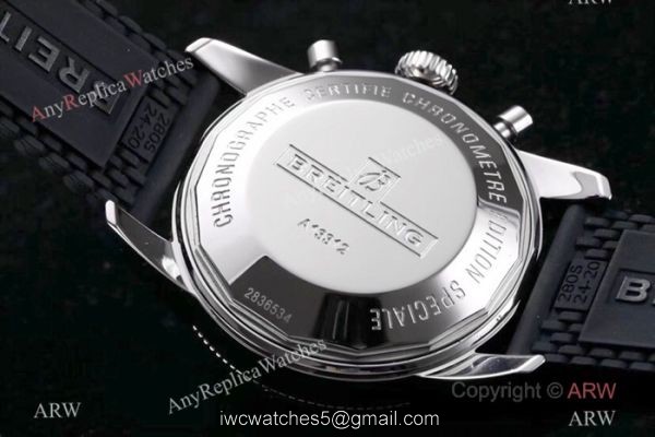 Swiss Grade Breitling Superocean Heritage Copy Watch SS White Dial 8