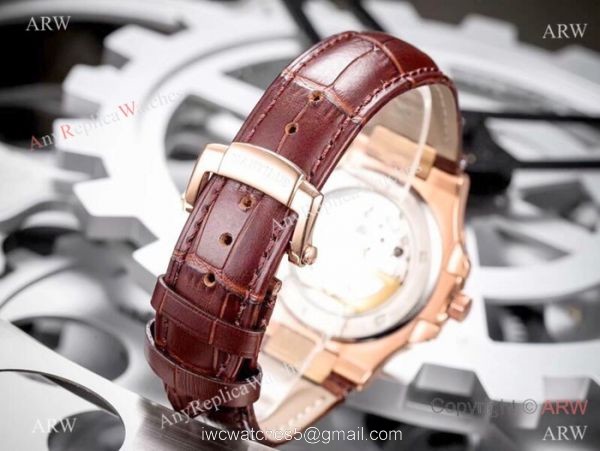 Patek Philippe Nautilus Skeleton Replica watches SS Blue Dial 8