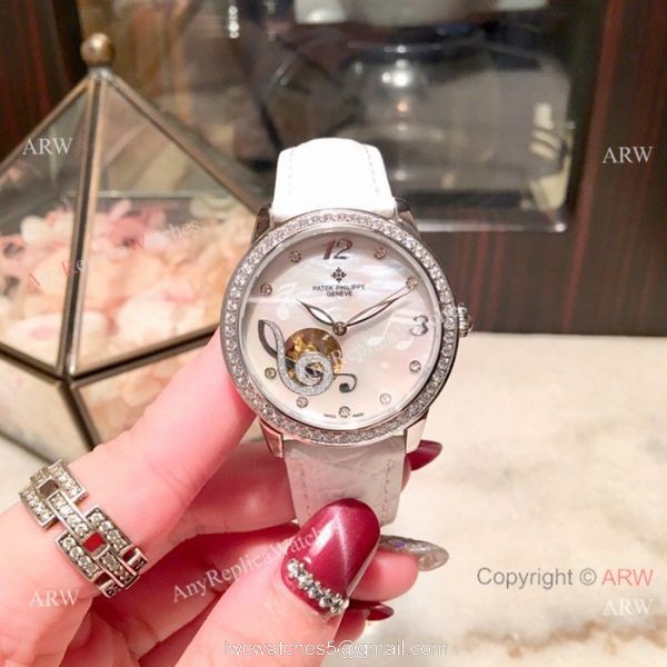 Clone Patek Philippe Geneve Lady Watch Automatic Movement 8
