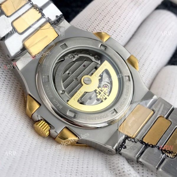 High End Patek Philippe Nautilus White Face Tourbillon Copy Watch For Men 8