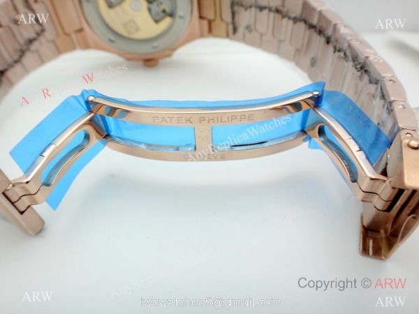 Best Replica Patek Philippe Nautilus Rose Gold Watch 40mm 8