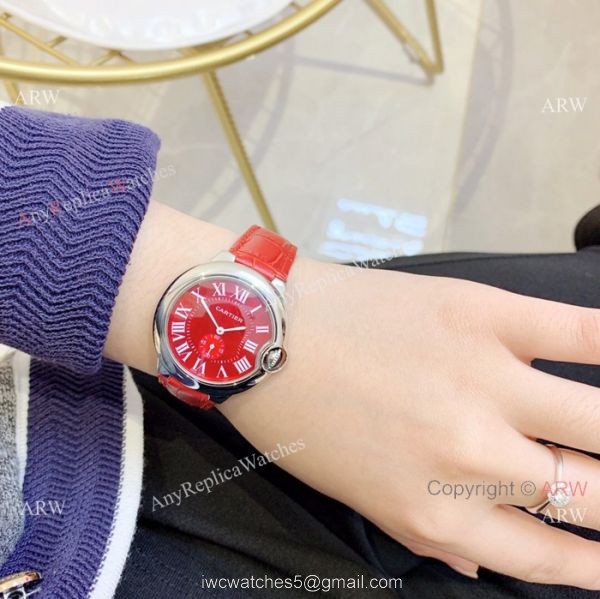 Cartier Ballon Bleu 36mm Quartz Watch China AAA Replica Watches For Sale 8