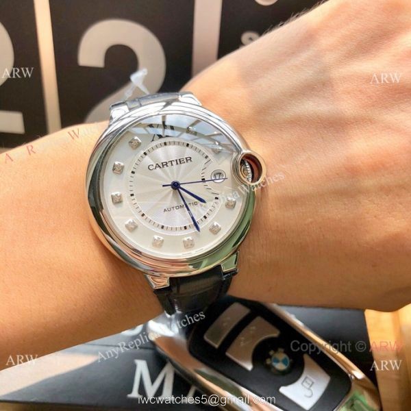 Clone Cartier Ballon Bleu Asia 8215 Men Watch Swiss Quality 8