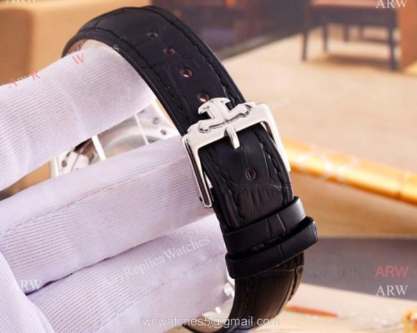 Fake Jaeger-LeCoultre Master Ultra Thin Tourbillon Watches SS Skeleton Dial 8