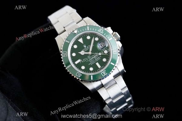 OR Factory V2 Submariner Rolex Hulk Replica Watch with ETA2836 Movement 8