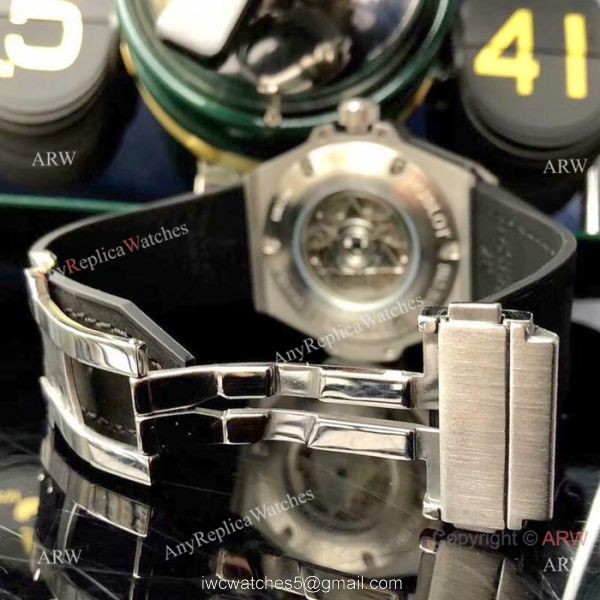 Low Price Replica Hublot Big Bang Sang Bleu Rose Gold watches 8