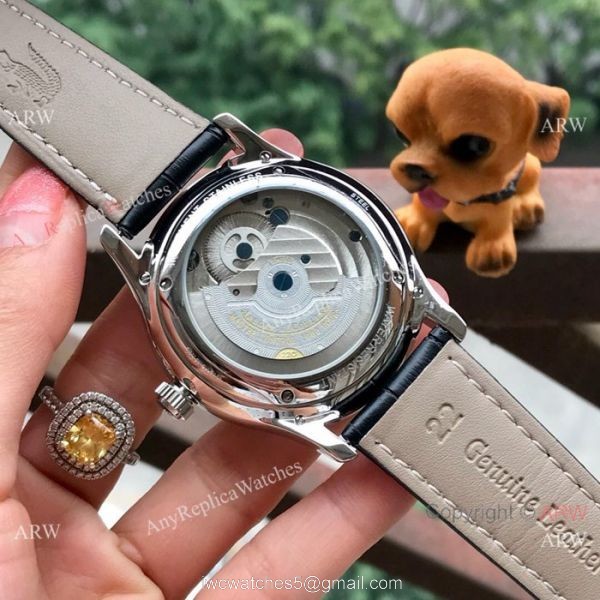Copy Jaeger LeCoultre Master Tourbillon Watches Two Tone Rose Gold 8