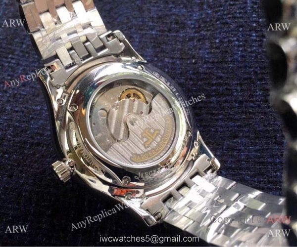 2019 Copy Jaeger-LeCoultre Master Moonphase Stainless Steel Watch 8