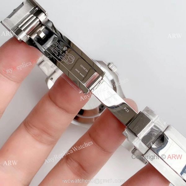 Noob factory Rolex Yacht-Master Stainless Steel Blue Face Watch V3 Version 8
