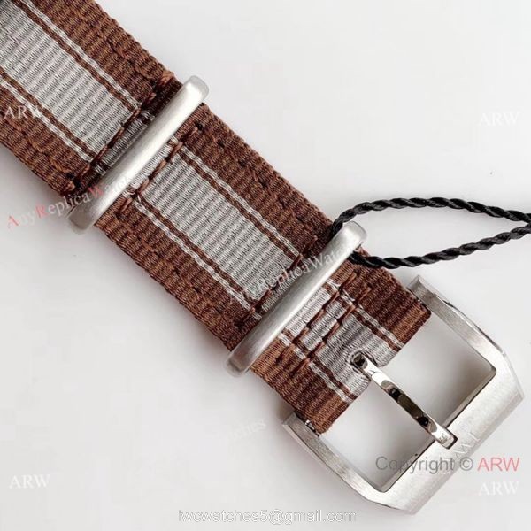 (M+) Swiss IWC Mark XVIII Replica Watch Titanium Nylon Strap 8