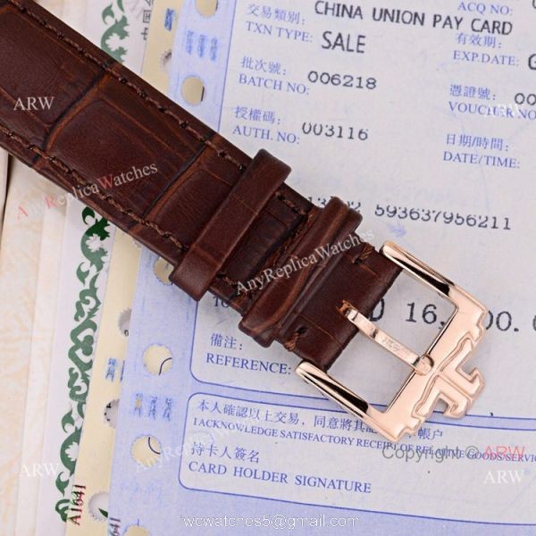 2019 Copy Jaeger LeCoultre Master White Dial Black Leather Strap Watch 8