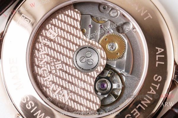 Swiss Replica Blancpain Villeret Ultraplate 6551-1127-55B Rose Gold Watch Lovers watch 8