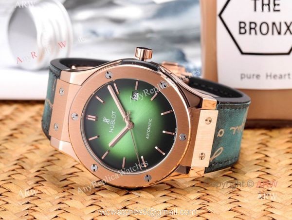 Hublot Classic Fusion Black Steel Watches Buy Replica 8