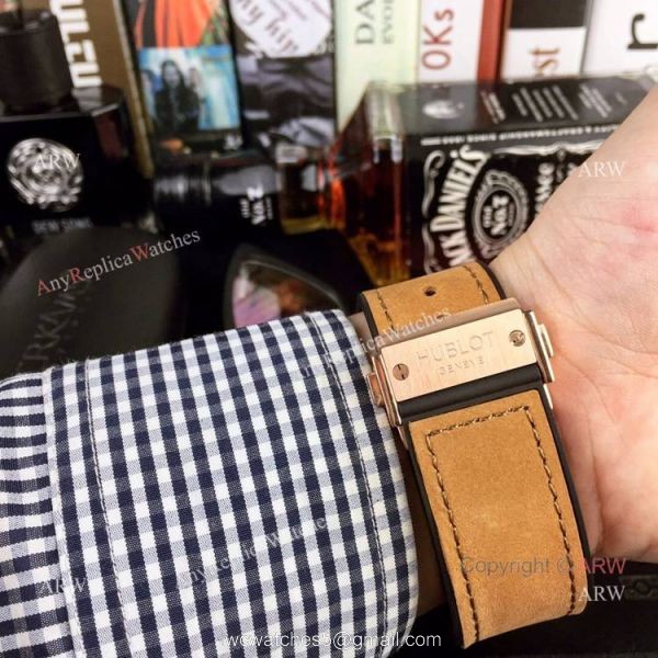 NEW Hublot Big Bang Aero Bang Garmisch Rose Gold Watch from ARW Replica Watches 8