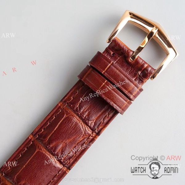 Swiss Grade 1 Patek Philippe AAA Watch Rose Gold Moonphase Men Size 8