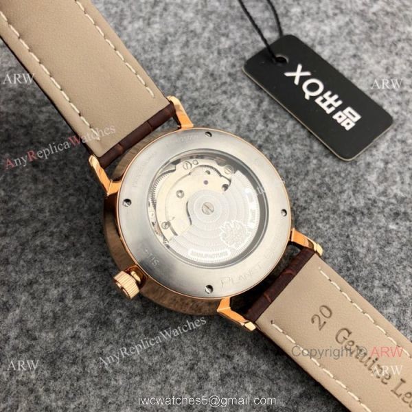 High Quality Piaget Altiplano Men Watches SS Black Dial 42mm 8