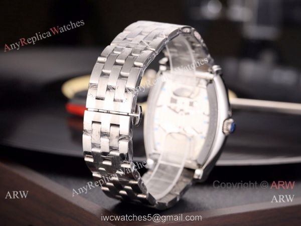 High Quality Vacheron Constantin Malte Stainless Steel Black Dial Watch 8