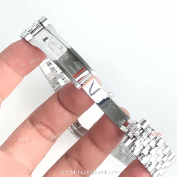AR V2 Replica Rolex Datejust White Face Jubilee 36mm Watch Rolex AR Factory 8