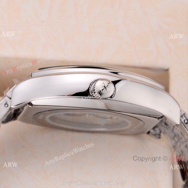 Buy Vacheron Constantin Geneve Fake Stianless steel Blue Dial Wristwatch 8